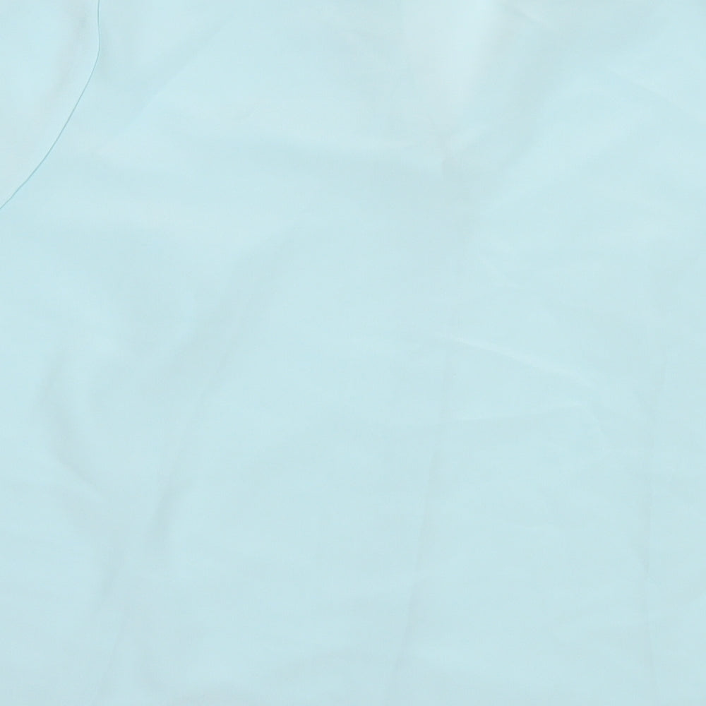Womens UK Size 22 essence Blue Basic Button-Up