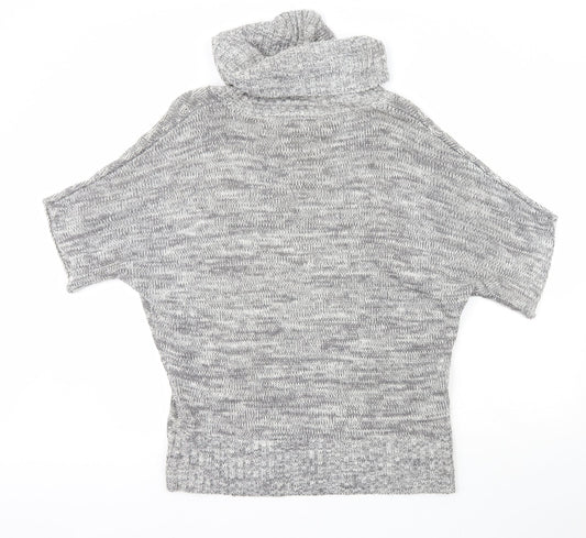 Womens UK Size S Peacocks Grey Pullover Jumper