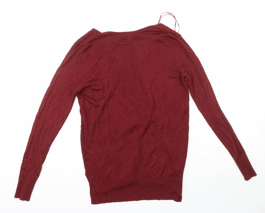 Womens UK Size 10 NEXT Brown Pullover Jumper