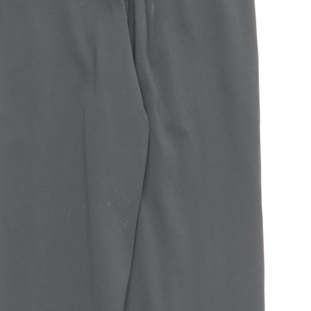 Fox Mens Grey Polyester Jogger Trousers Size M L24 in Regular