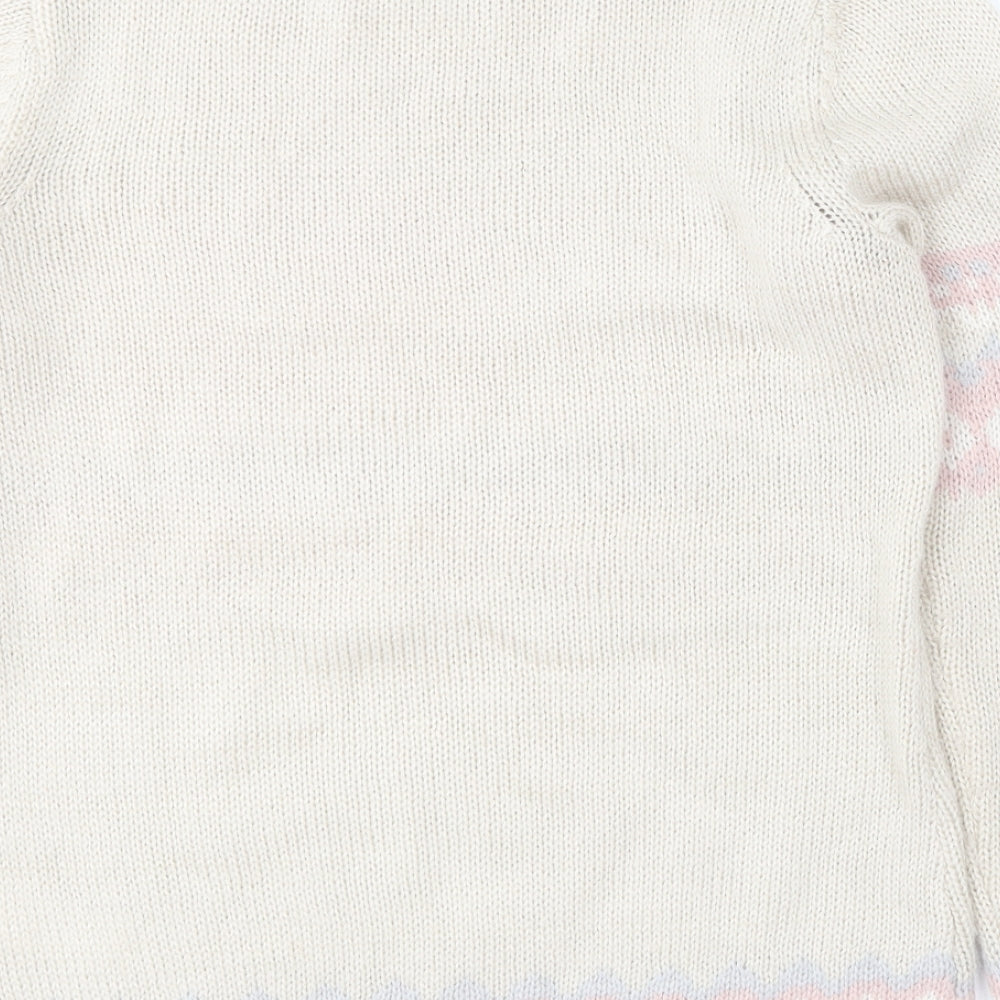 Womens UK Size 10 Dorothy Perkins Beige Pullover Jumper