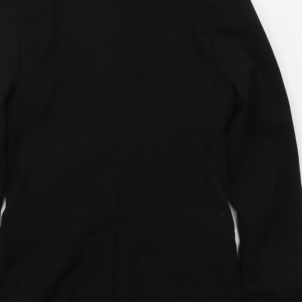 Womens UK Size 12 Internacionale Regular Black Suit Jacket