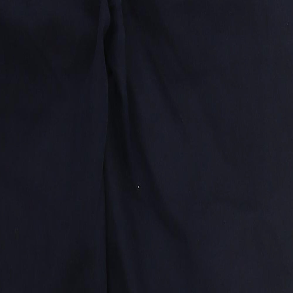 NEXT Womens Blue Cotton Skinny Jeans Size 10 L28 in Regular Button