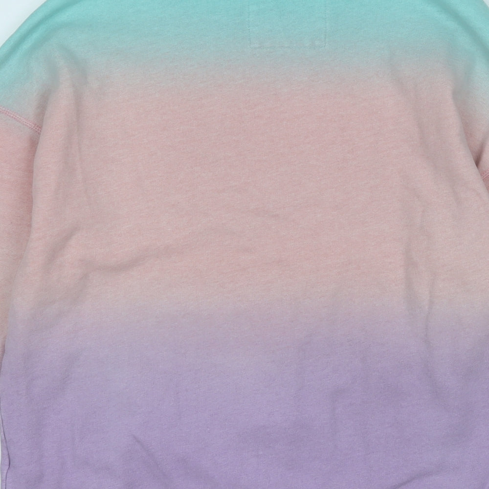 Hollister Womens Multicoloured Cotton Pullover Sweatshirt Size XS