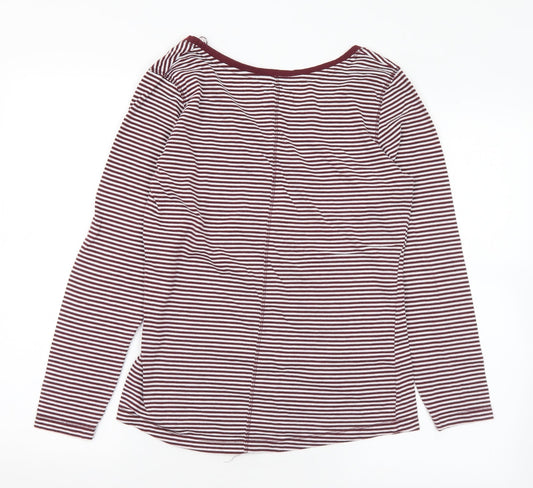 Womens UK Size 12 Dunnes Stores Purple Basic T-Shirt