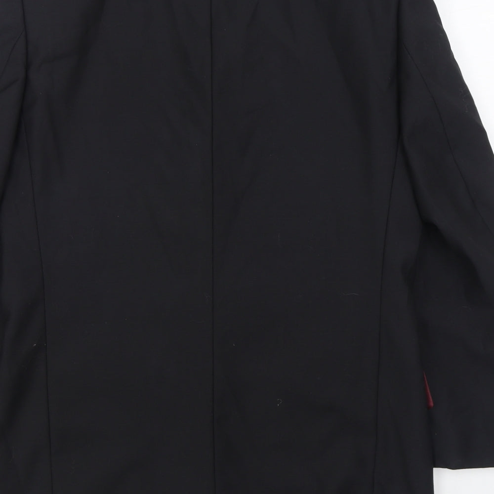 Mens UK Size 38 Scott & Taylor Regular Black Suit Jacket