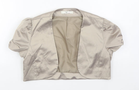 Womens UK Size 10 BHS Beige Jacket