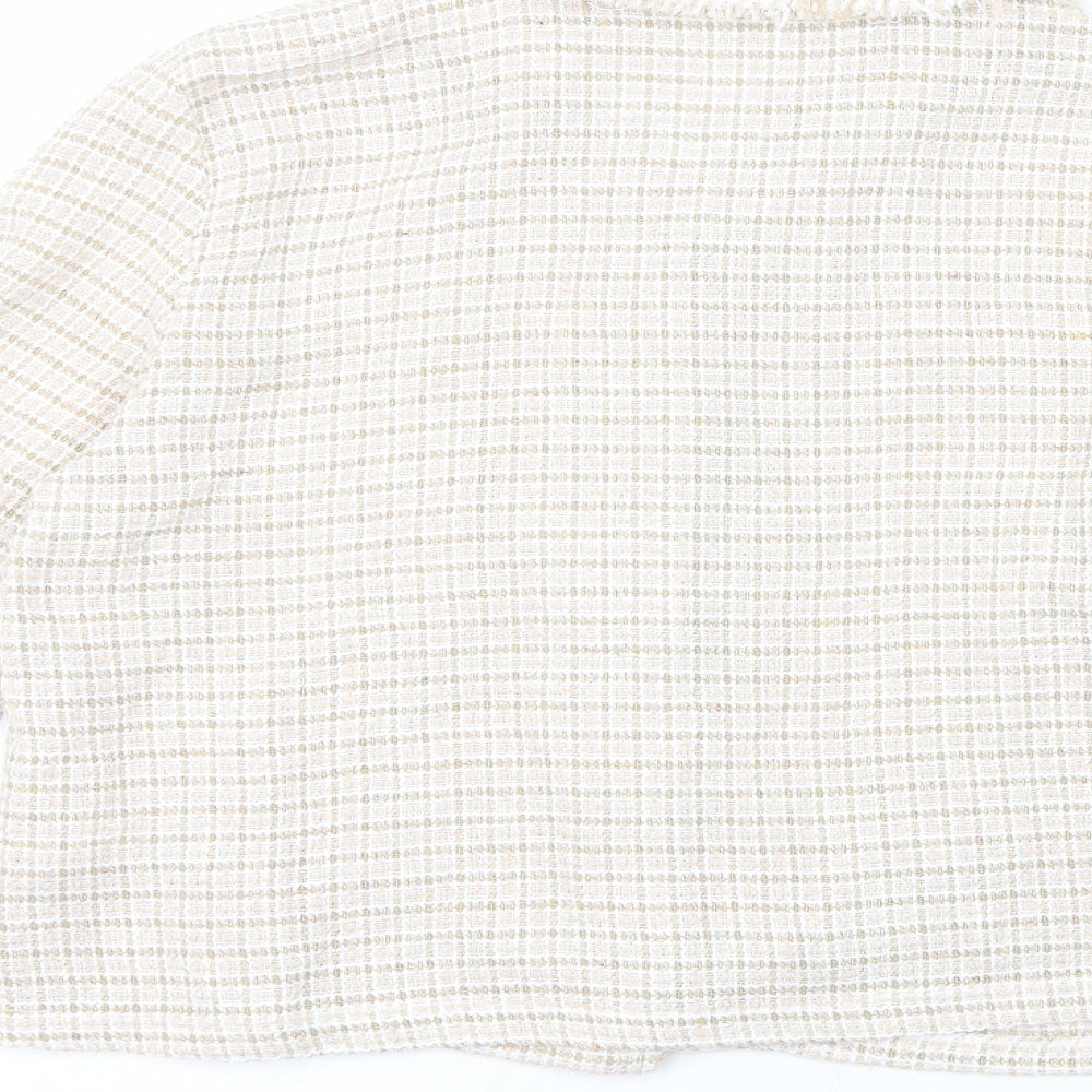 SheIn Womens Ivory Jacket Size 14