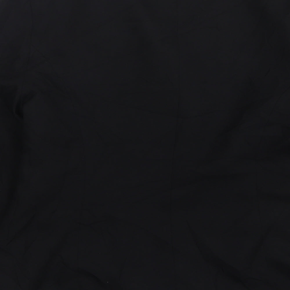 Womens UK Size 12 Essentials Regular Black Suit Jacket