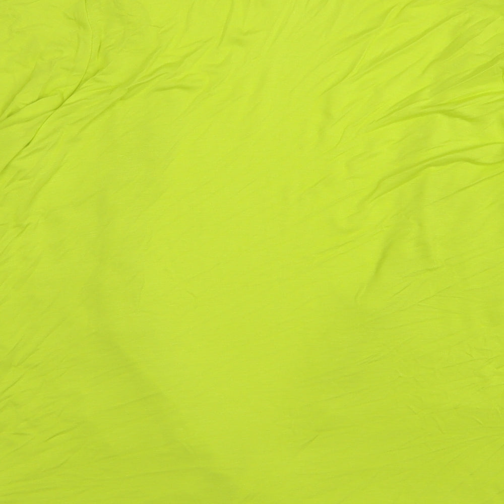 Gallery Womens Green V-Neck Viscose Cardigan Jumper Size 16