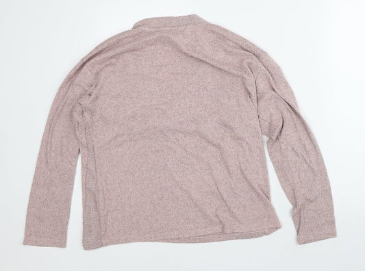 Womens UK Size M Dunnes Stores Pink Pullover Sweatshirt