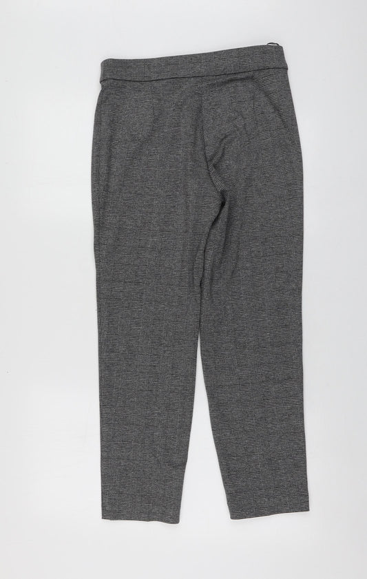 Womens UK Size 10 M7S Regular Fit Chino Grey Trousers