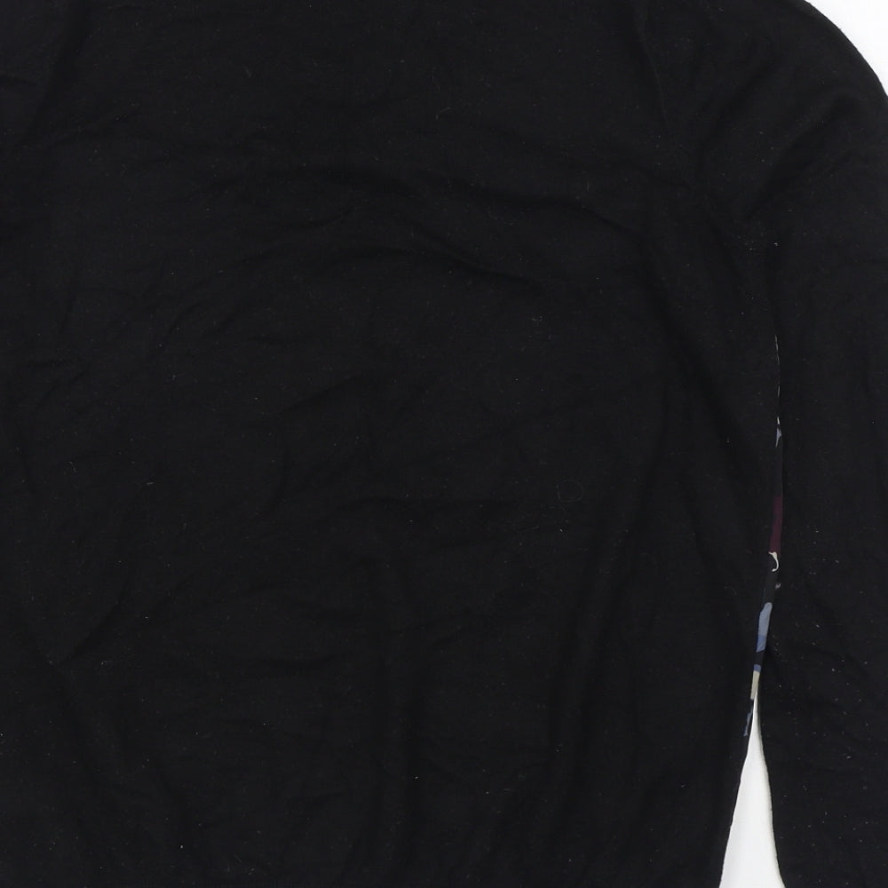 Womens UK Size 12 Warehouse Black Pullover Jumper
