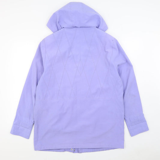 Classics Womens Purple Jacket Size 14 Zip