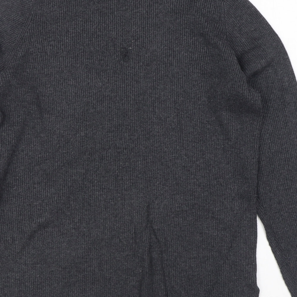 Womens UK Size M Marks and Spencer Grey Pullover Jumper