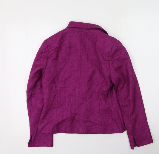 Autonomy Womens Purple Jacket Size 8