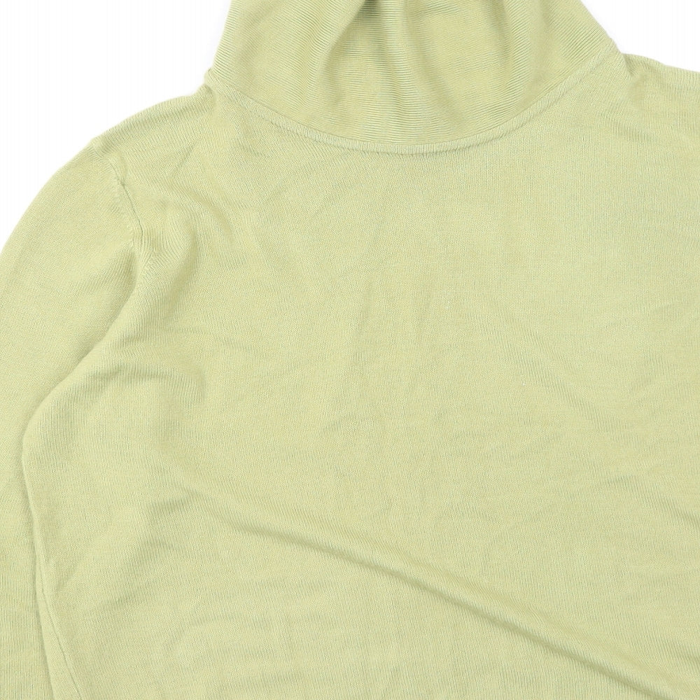 Womens UK Size 18 Marks and Spencer Green Pullover Jumper
