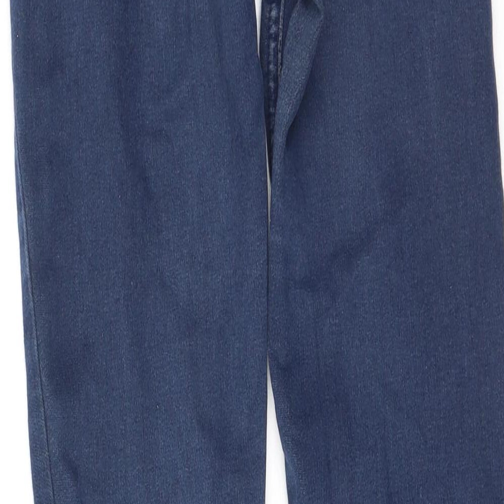 Golddigga Womens Blue  Cotton Skinny Jeans Size 8 L27 in Regular