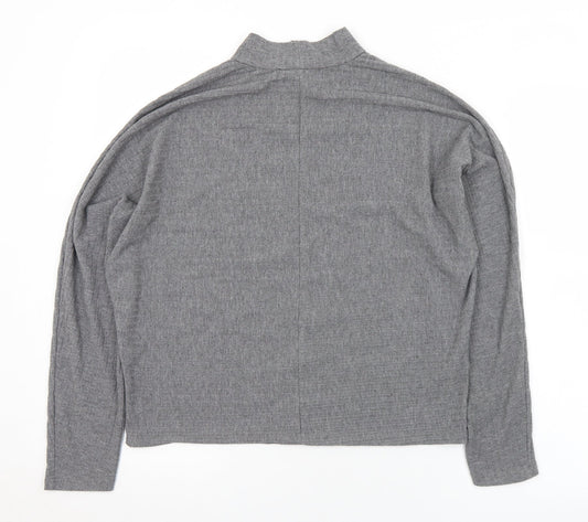 Womens UK Size S New Look Grey Pullover Jumper