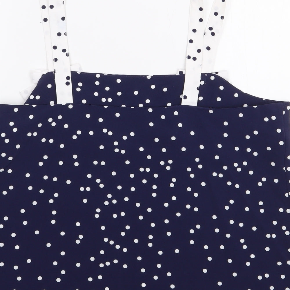 Womens UK Size L Savida Blue Camisole Blouse