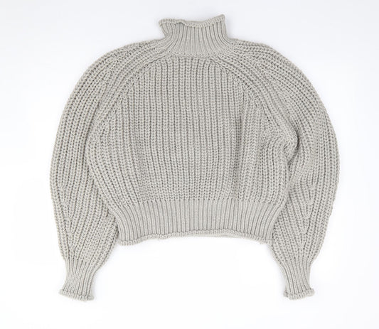 Womens UK Size M H&M Grey Pullover Jumper