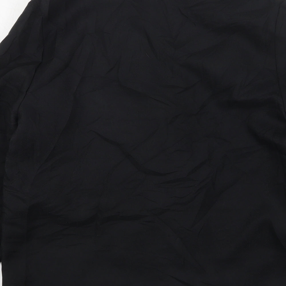 Womens UK Size 12 Preworn Regular Black Suit Jacket