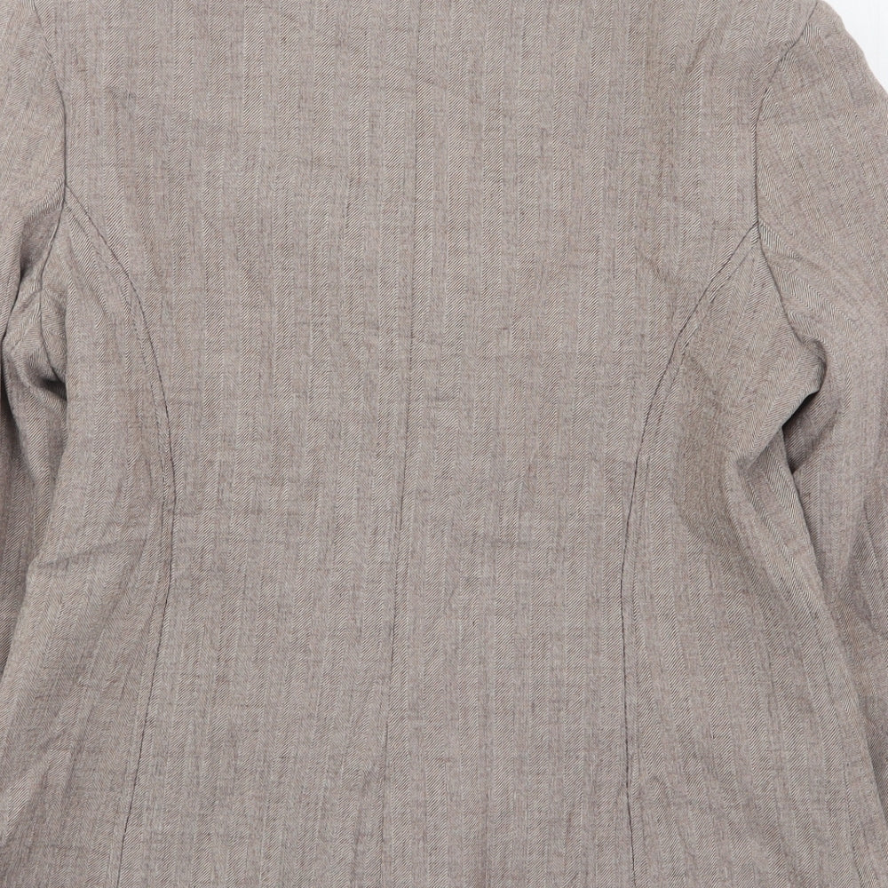 Berkertex Womens Pink Polyester Jacket Suit Jacket Size 12