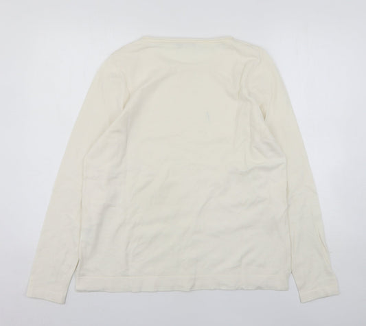 Womens UK Size 14 Olsen Beige Pullover Jumper