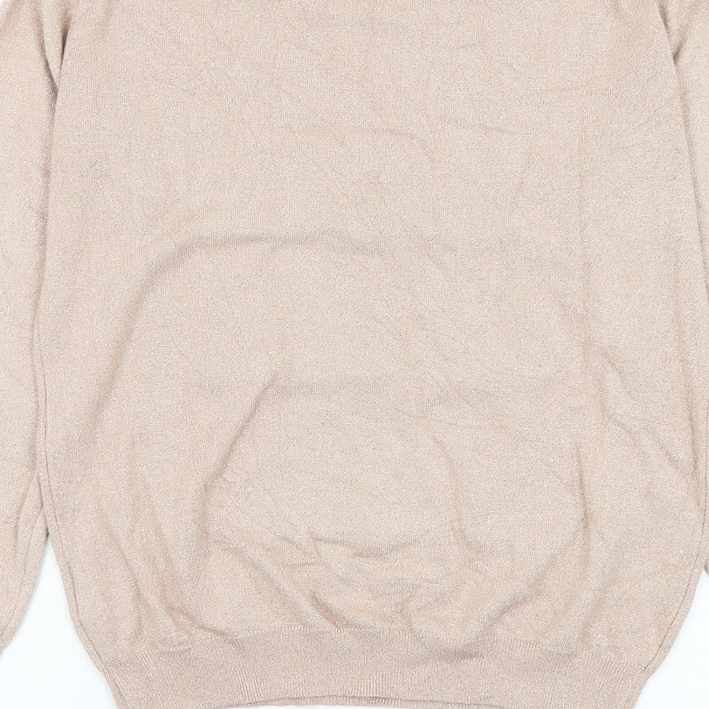 Womens UK Size One Size Millenium Pink Pullover Jumper