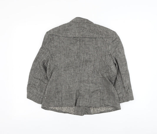 Womens UK Size 12 NEXT Grey Jacket