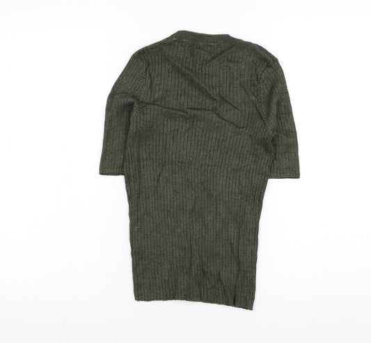 Womens UK Size 10 River Island Green Pullover Jumper