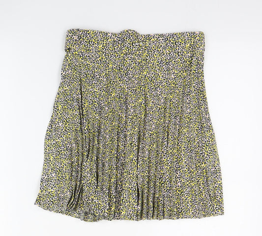 Womens UK Size 6 Topshop Pleated Skirt