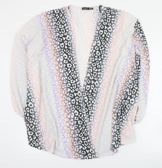 Womens UK Size 16 Boohoo Multicoloured Jacket