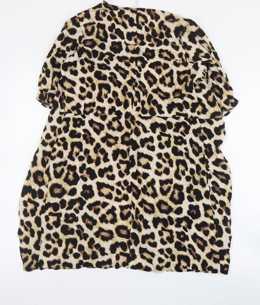 Womens UK Size L H&M Brown Jacket