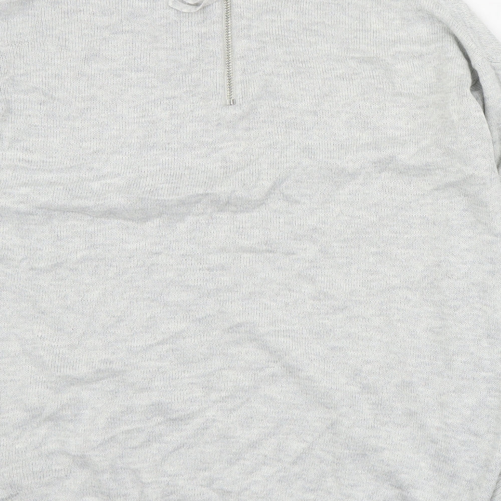 Womens UK Size S H&M Grey Pullover Jumper