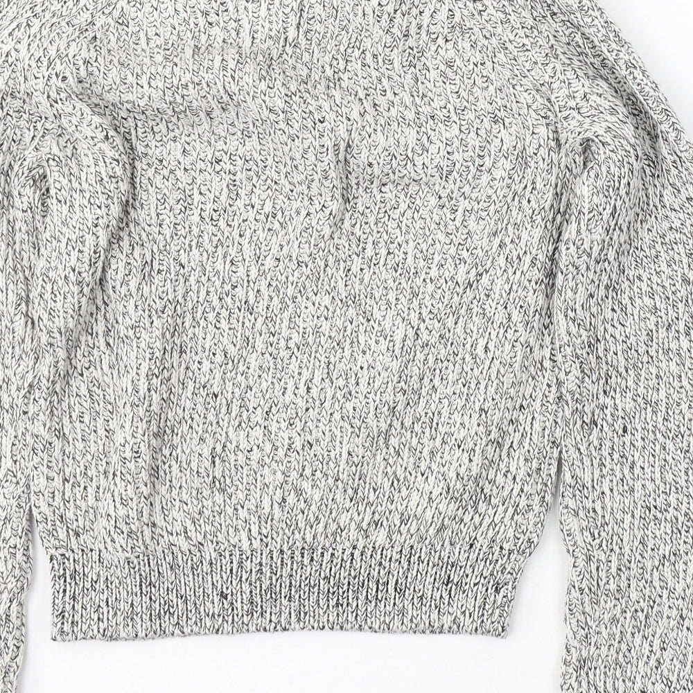 Womens UK Size XS H&M Grey Pullover Jumper