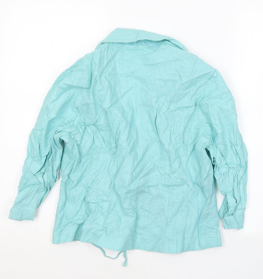 Marks and Spencer Womens Blue Jacket Size 14