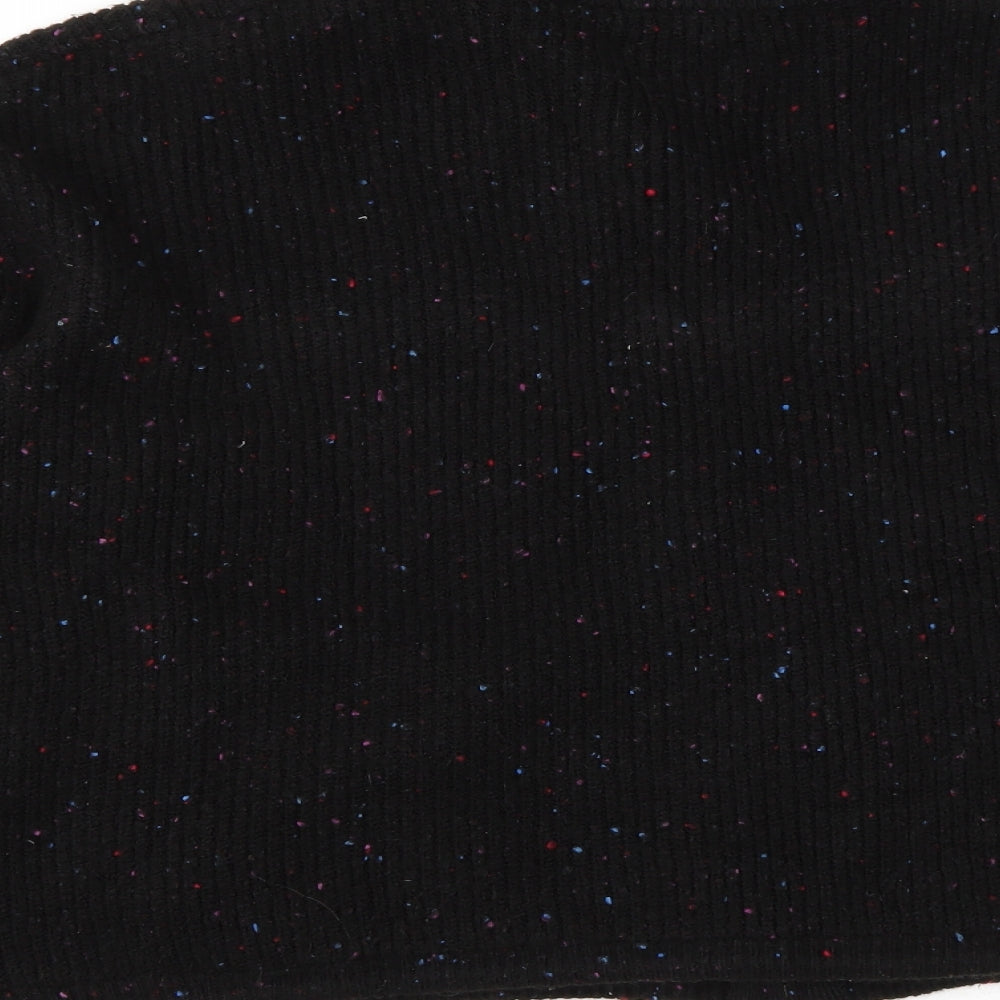 Womens UK Size XL Marks and Spencer Black Full Zip Sweatshirt