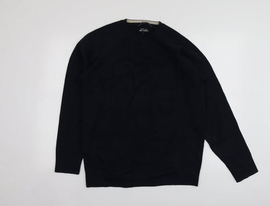 Womens UK Size L Dunnes Stores Blue Pullover Jumper