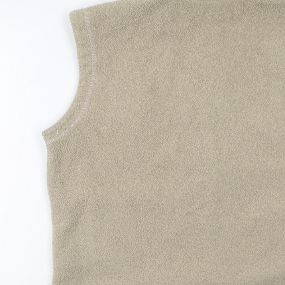 Kariban Womens Beige Gilet Jacket Size L