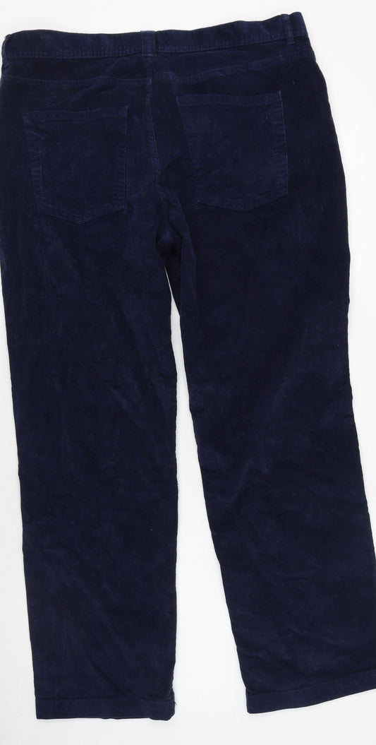 Womens UK Size 36 in Dunnes Stores Regular Fit Blue Trousers