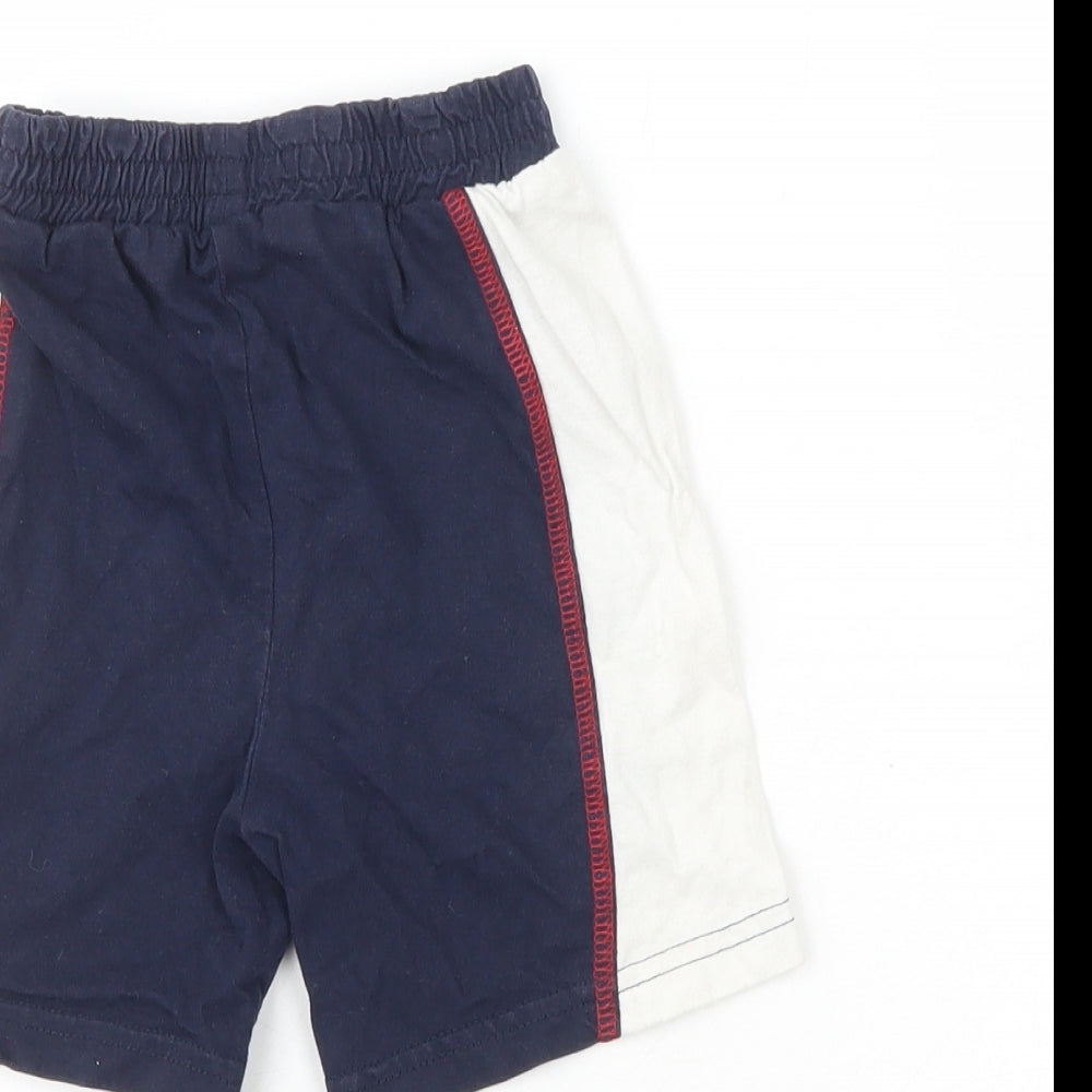 Matalan Boys Multicoloured 100% Cotton Cropped Trousers Size 9-12 Months