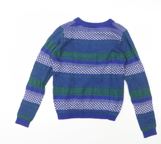 Womens UK Size M Dickins & Jones Multicoloured Pullover Jumper
