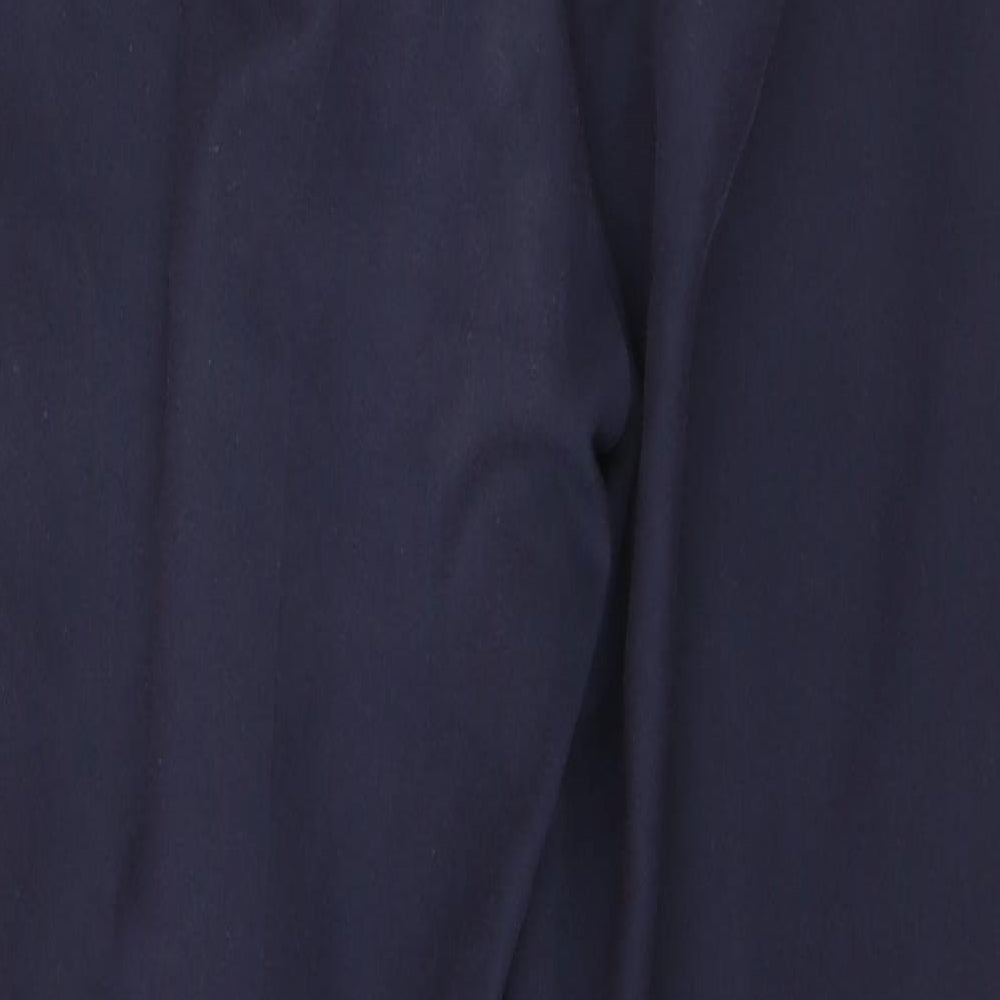 Womens UK Size 8 Marks and Spencer Regular Fit Blue Trousers