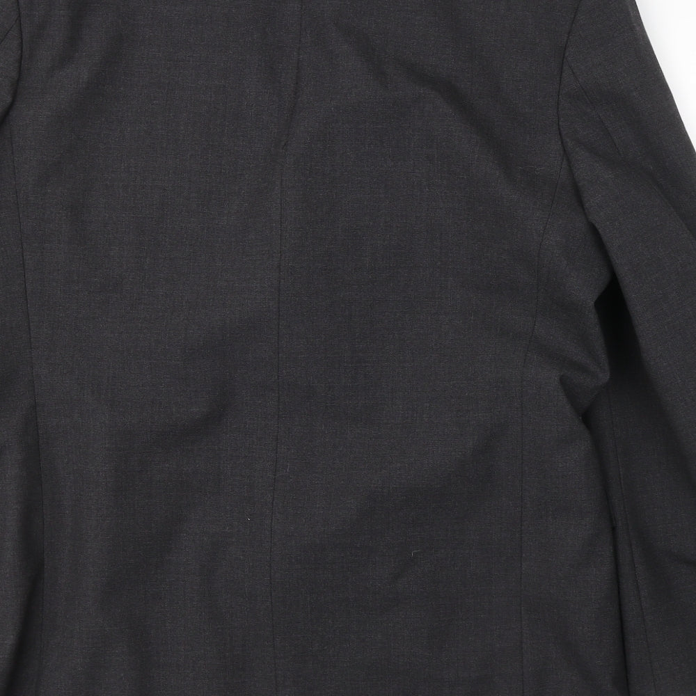 Mens UK Size 44 Armando Regular Grey Suit Jacket