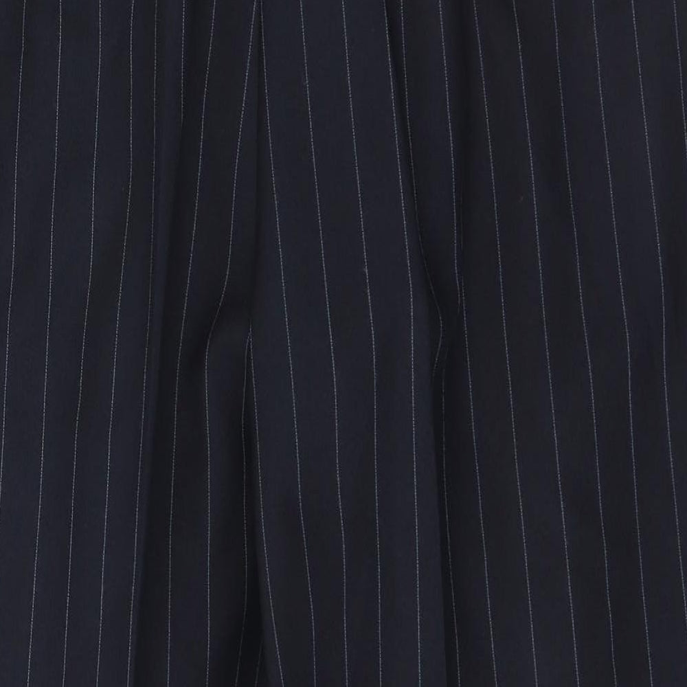 Womens UK Size 18 Marks and Spencer Regular Fit Blue Trousers