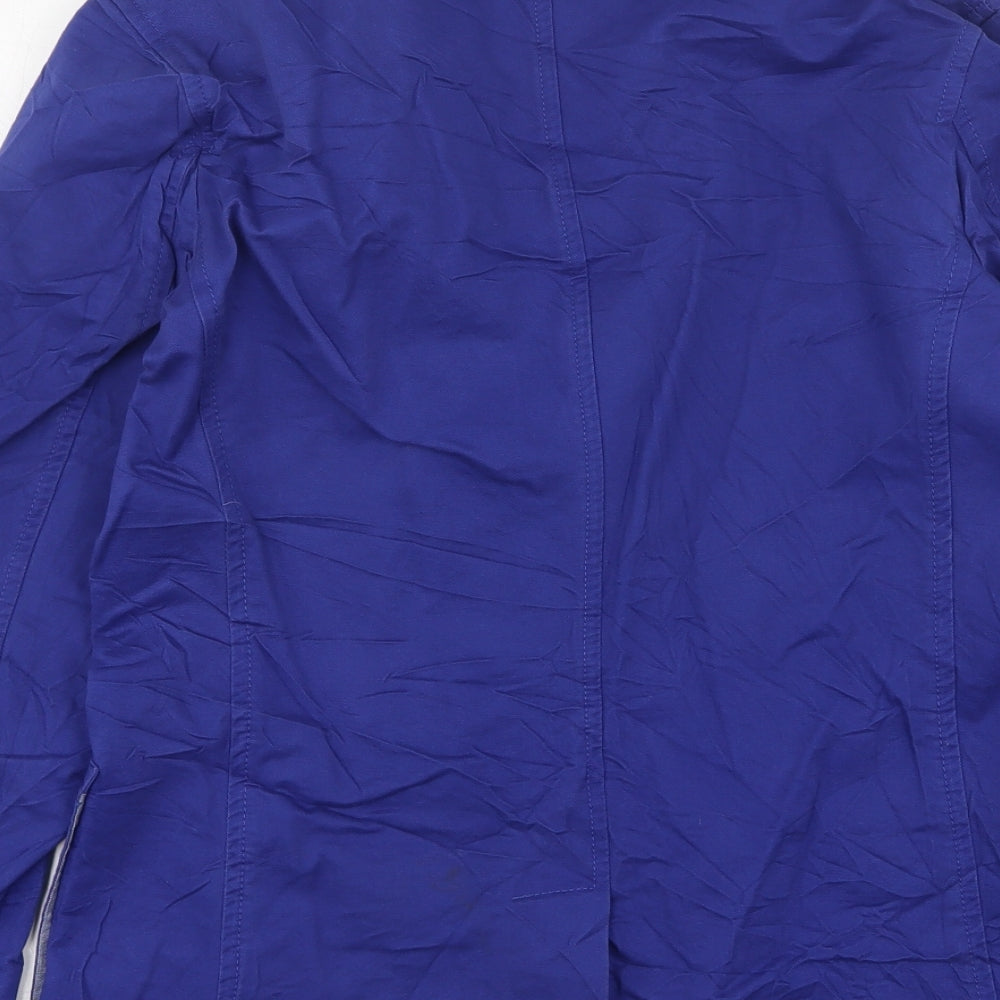 Mens UK Size S Cedar Wood State Regular Blue Suit Jacket