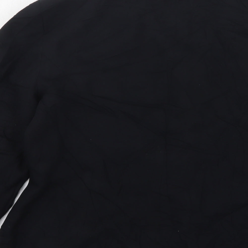 Principles  Womens Black  Polyester Jacket Suit Jacket Size 12