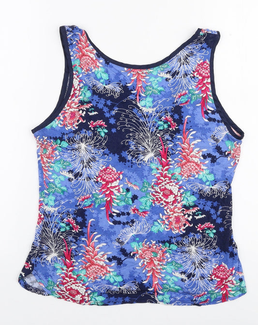 Womens UK Size L Oasis Multicoloured Jersey Tank