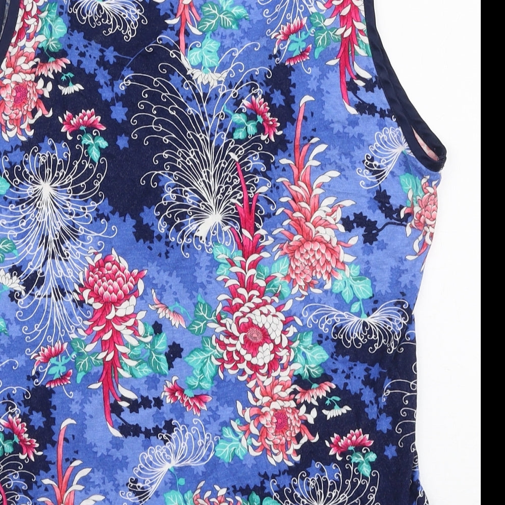 Womens UK Size L Oasis Multicoloured Jersey Tank